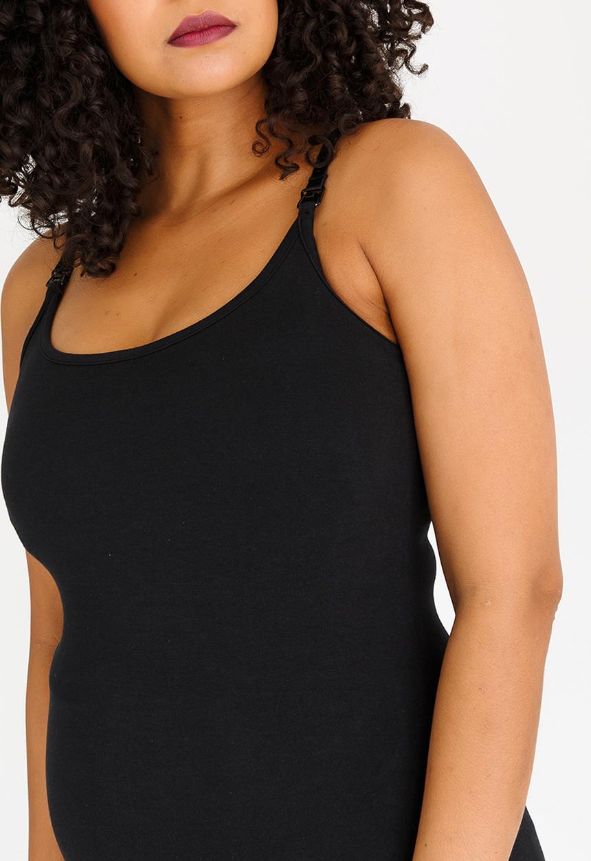 Cherry Melon - Basic Feeding Cami Black