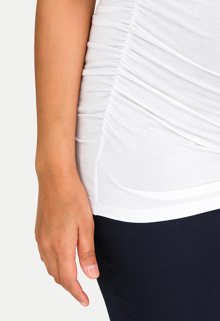 Cherry Melon - Basic Round Neck Tee White
