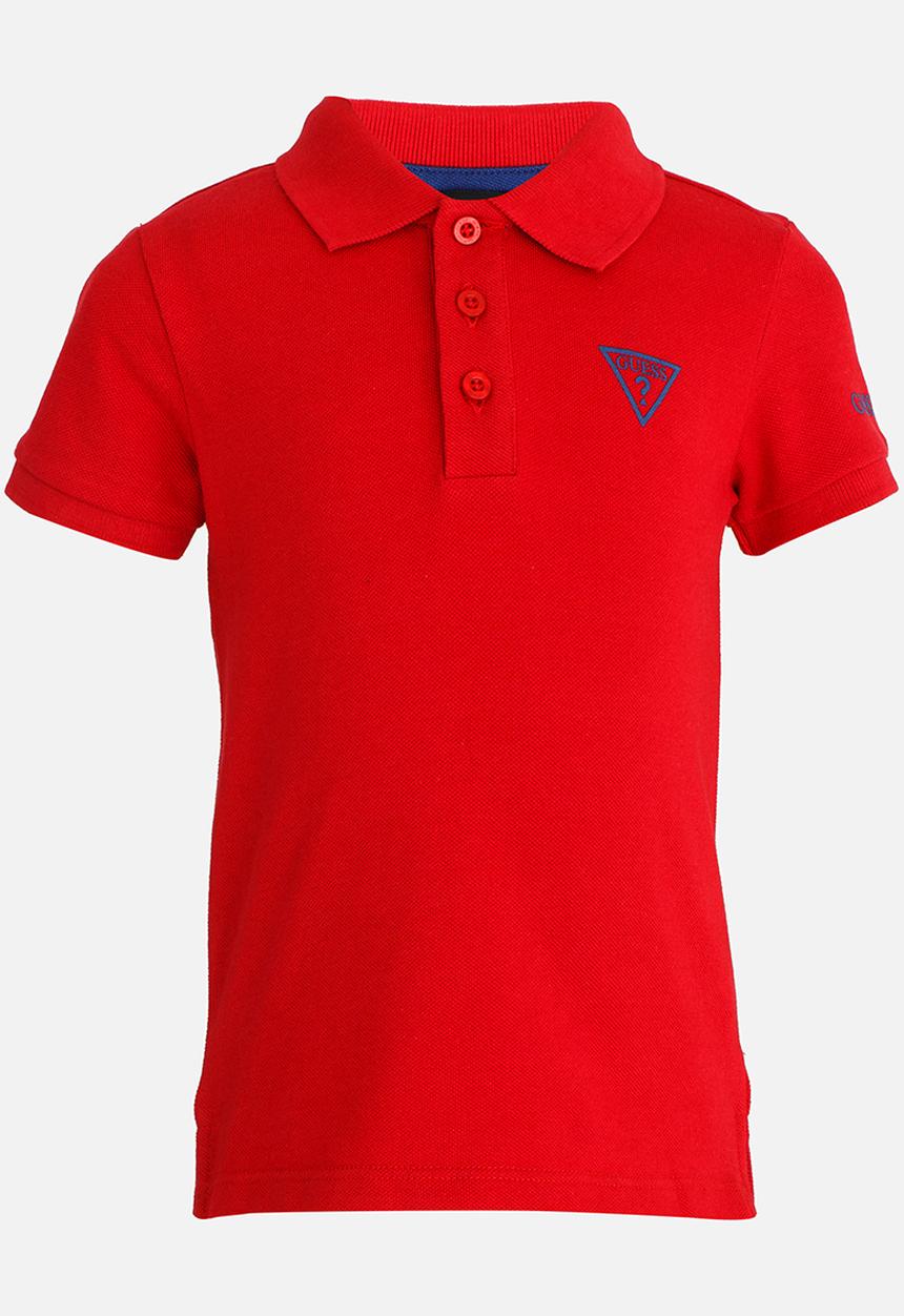 GUESS - Basic Polo Shirt Red