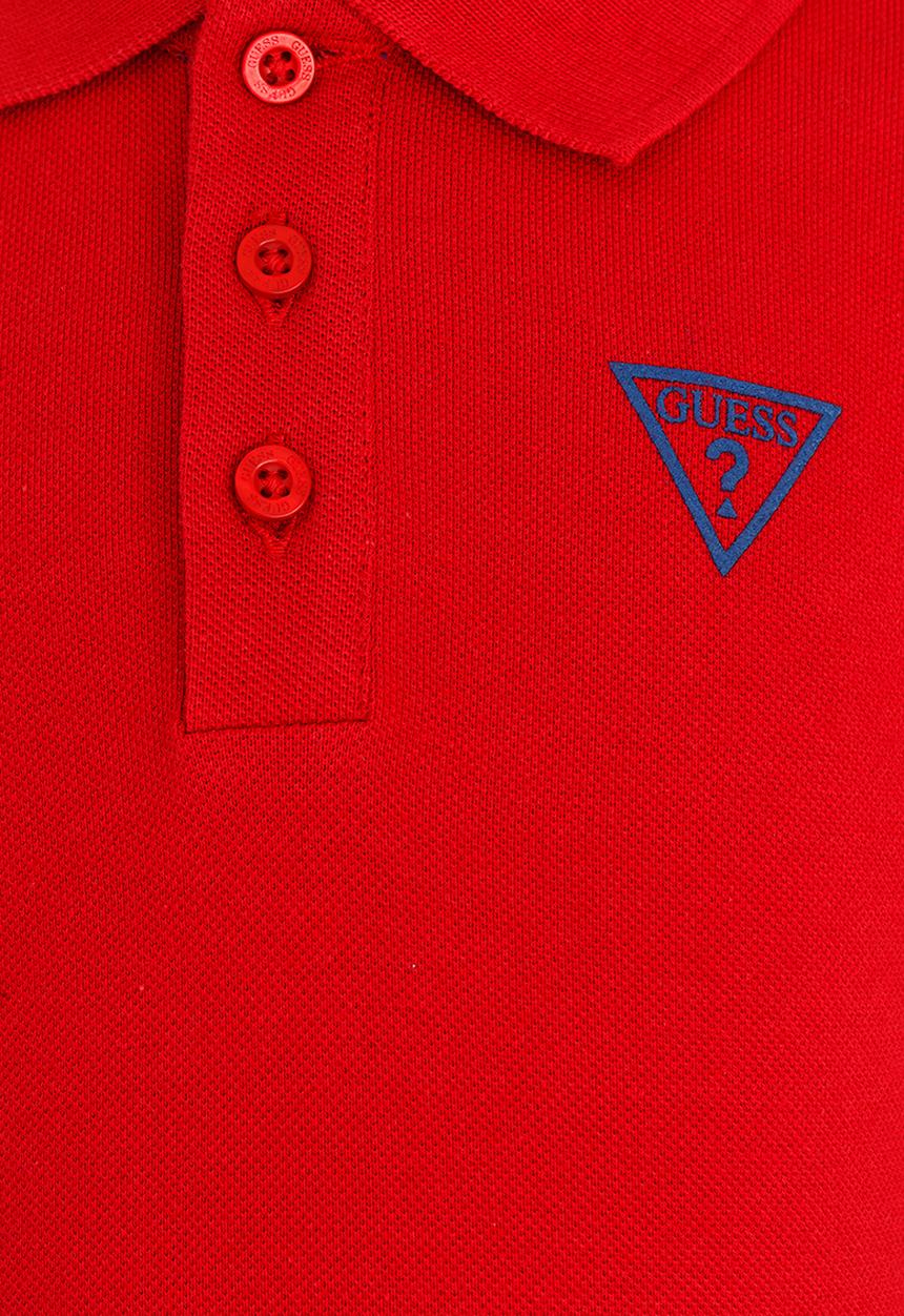 GUESS - Basic Polo Shirt Red