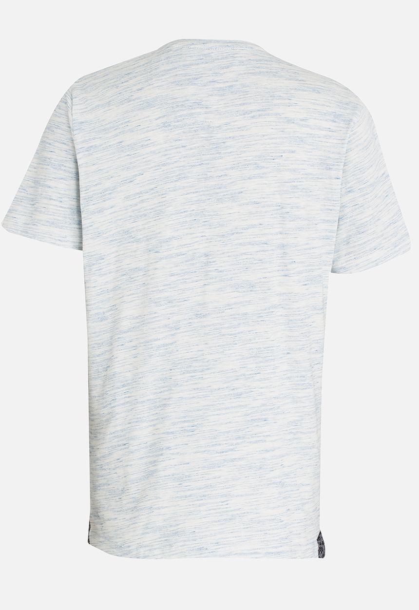 Brave Soul - Yarn Dyed T-shirt Blue