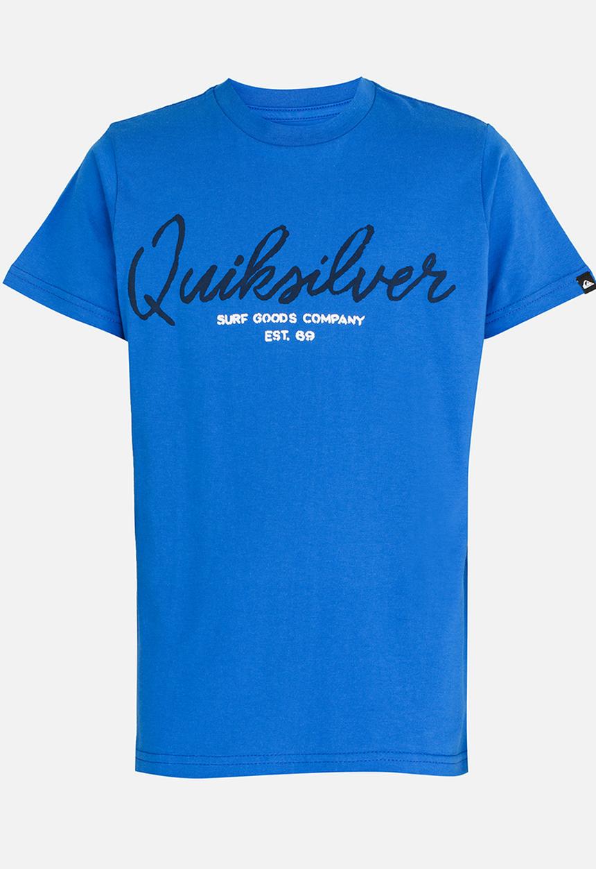 Quiksilver - Double Barrel Boys 3 Tee Dark Blue