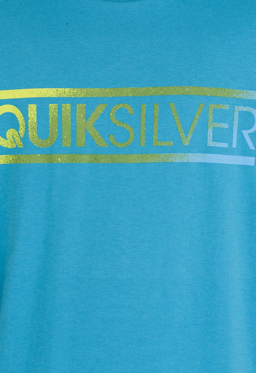Quiksilver - Filled In Boys 3 Tee Mid Blue