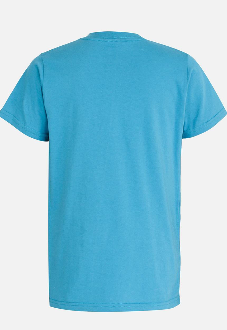 Quiksilver - Filled In Boys 3 Tee Mid Blue