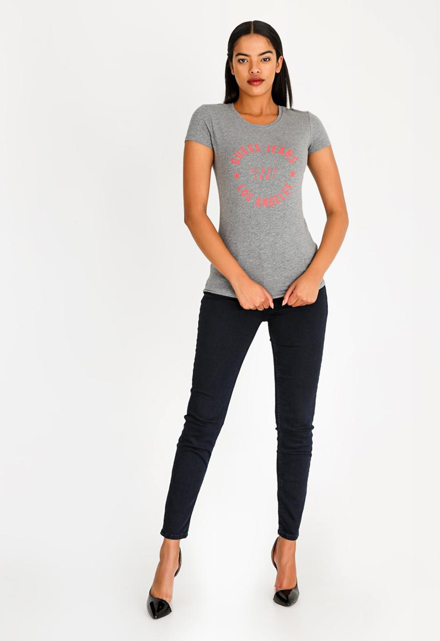 GUESS - Guess Classic Varsity Tee Grey