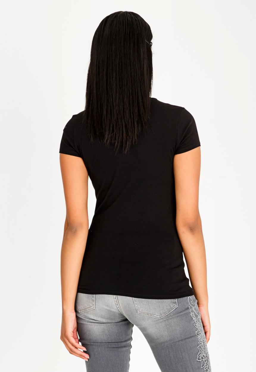 GUESS - Guess Western Logo Tee Black