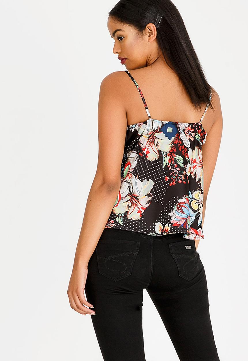 SISSY BOY - Girl Boss Printed Cami Floral