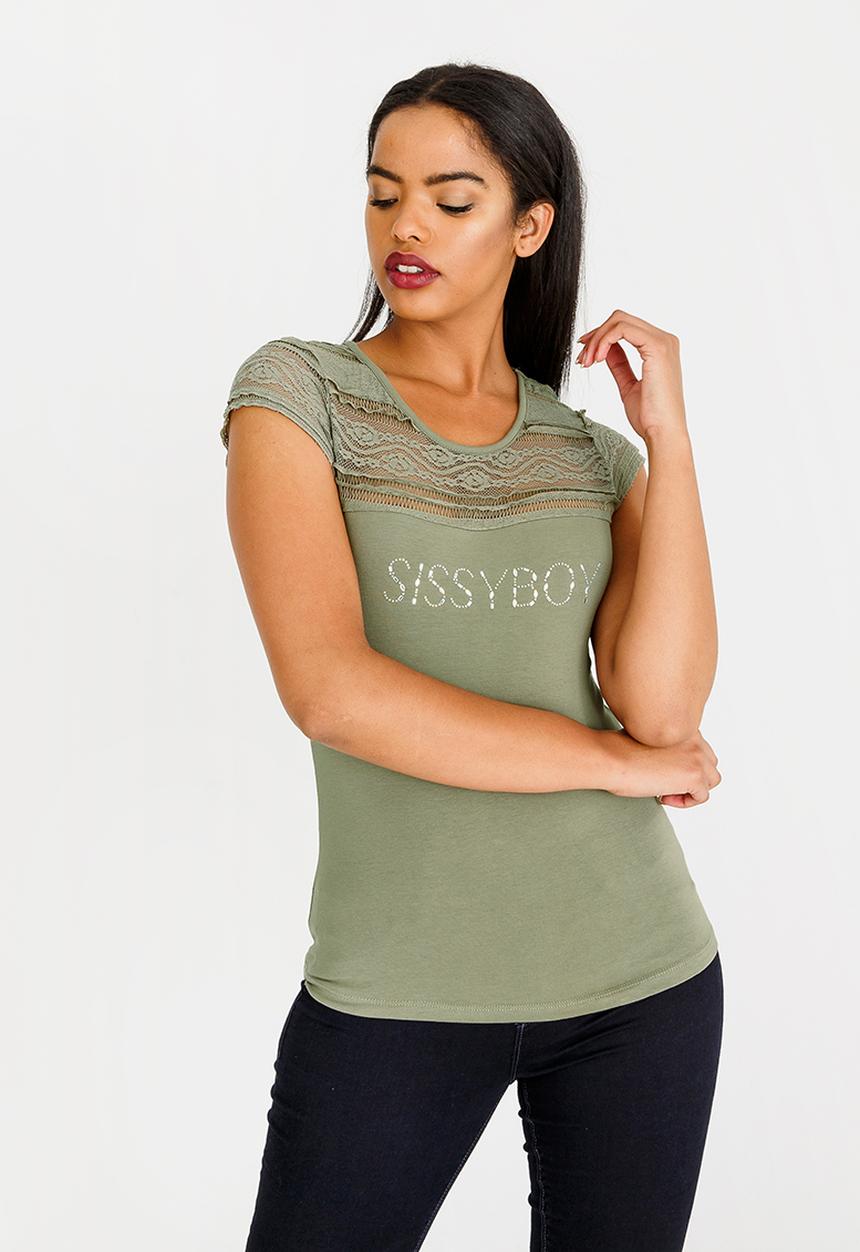 SISSY BOY - Rocko One Up Top Khaki Green