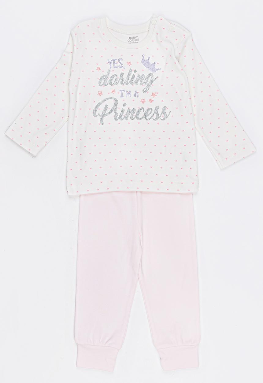 Baby Corner - Darling Pj Set Mid Pink