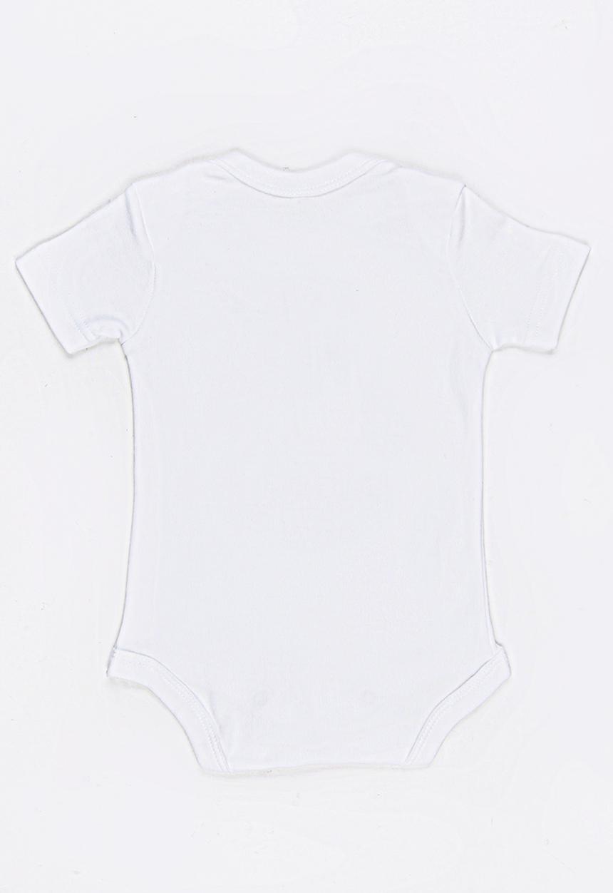 Funky Shop - Slogan Baby Grow White