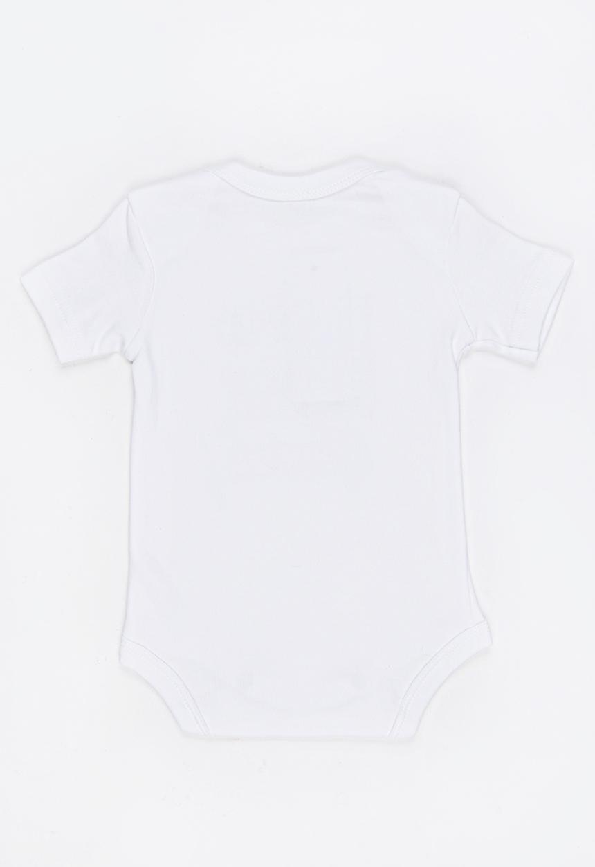 Funky Shop - Slogan Baby Grow White