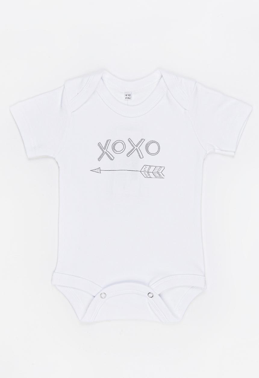 Funky Shop - Slogan Baby Grow White