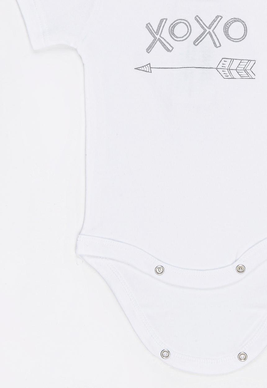 Funky Shop - Slogan Baby Grow White