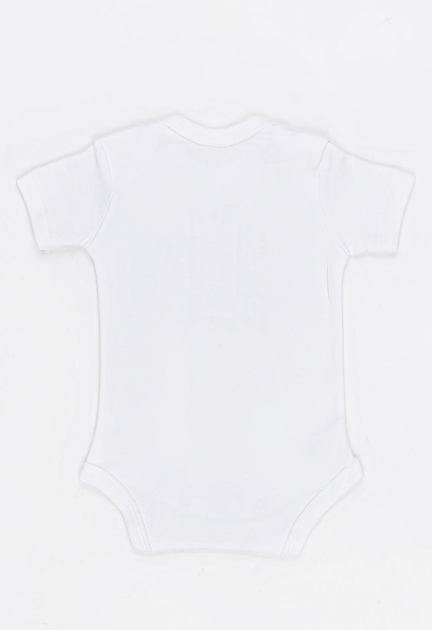 Funky Shop - Cuddles baby grow - white