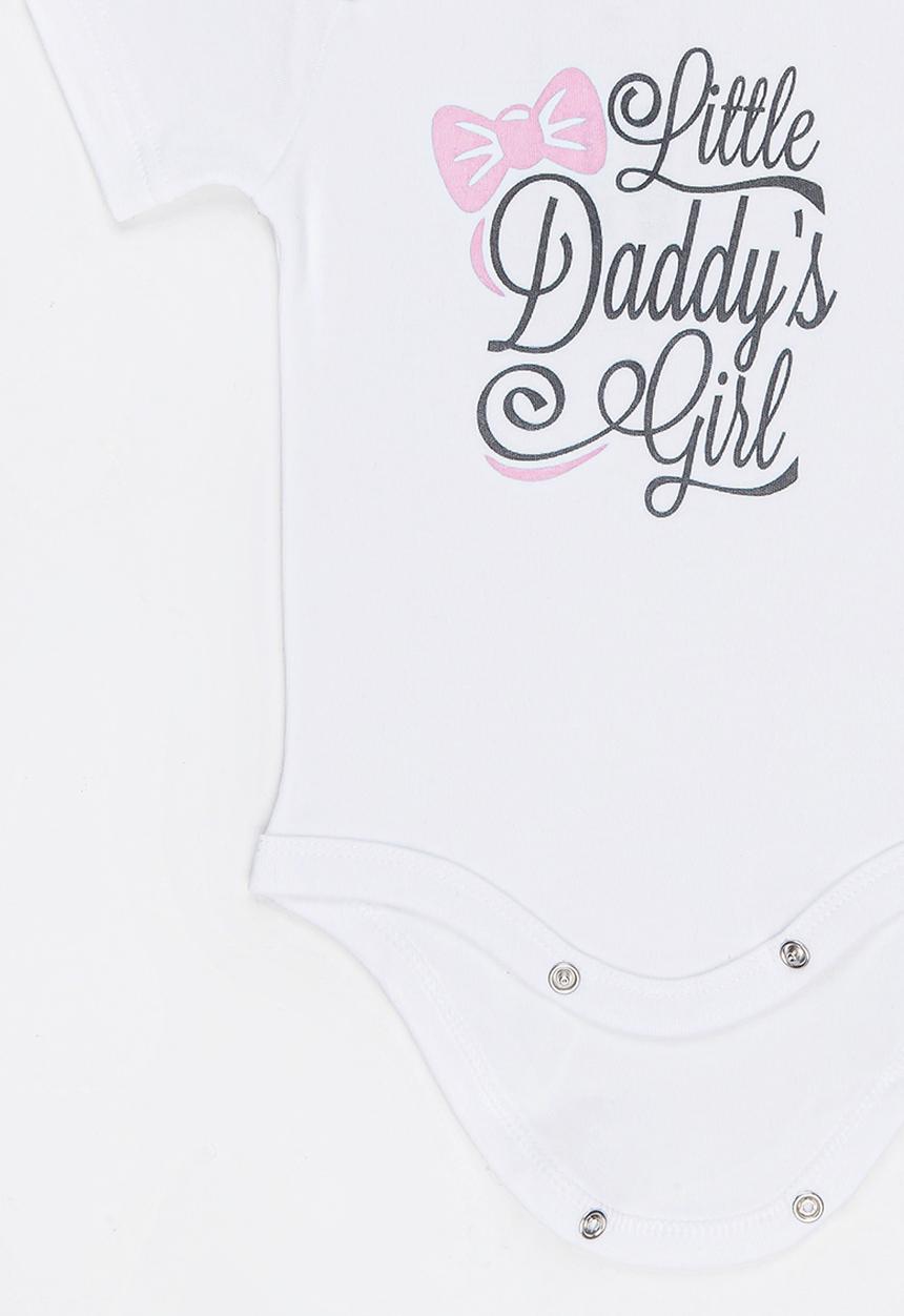 Funky Shop - Slogan Baby Grow White