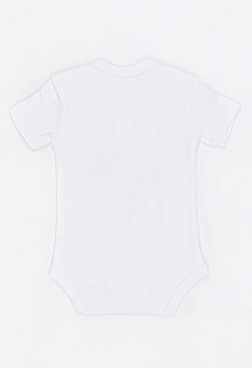 Funky Shop - Rad baby grow - white