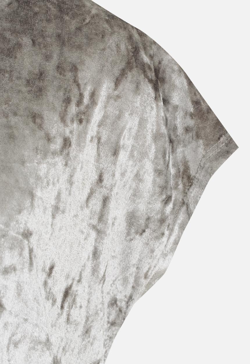 MINOTI - Utility Crushed Velvet Oversized Tee Grey