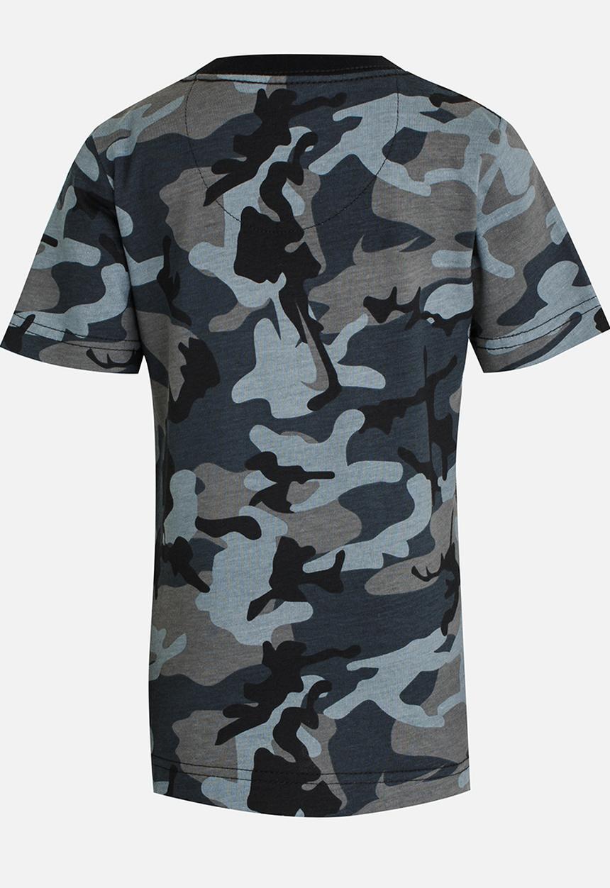 Nike - Nike Mesh Futura Camo Knit Tee Black