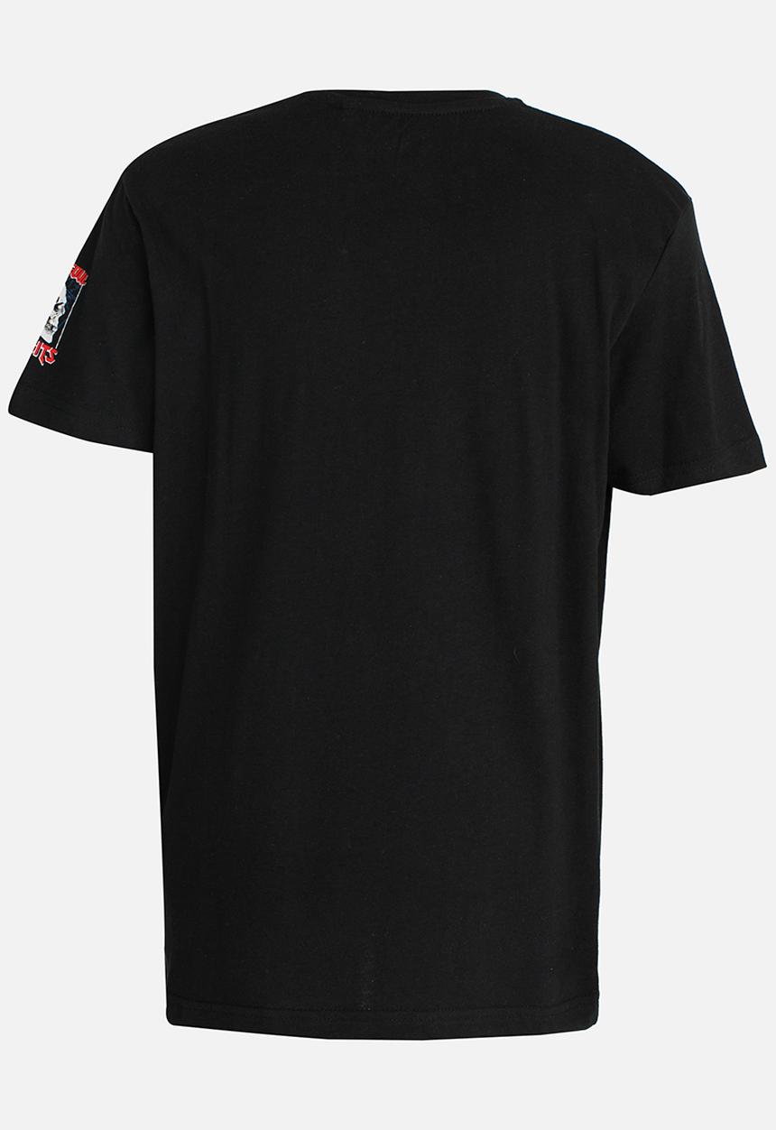Brave Soul - Printed Tee Black