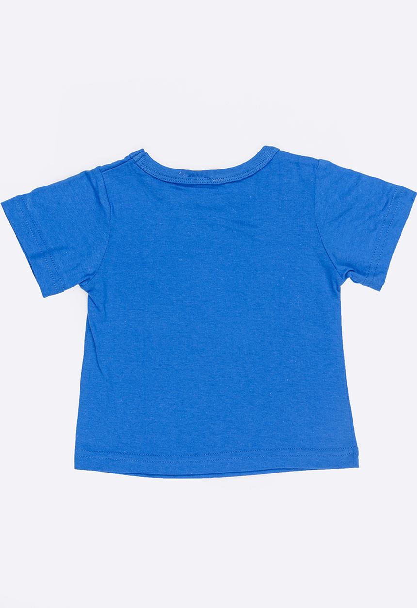 Pop Candy - Printed Short Sleeve Tee Blue