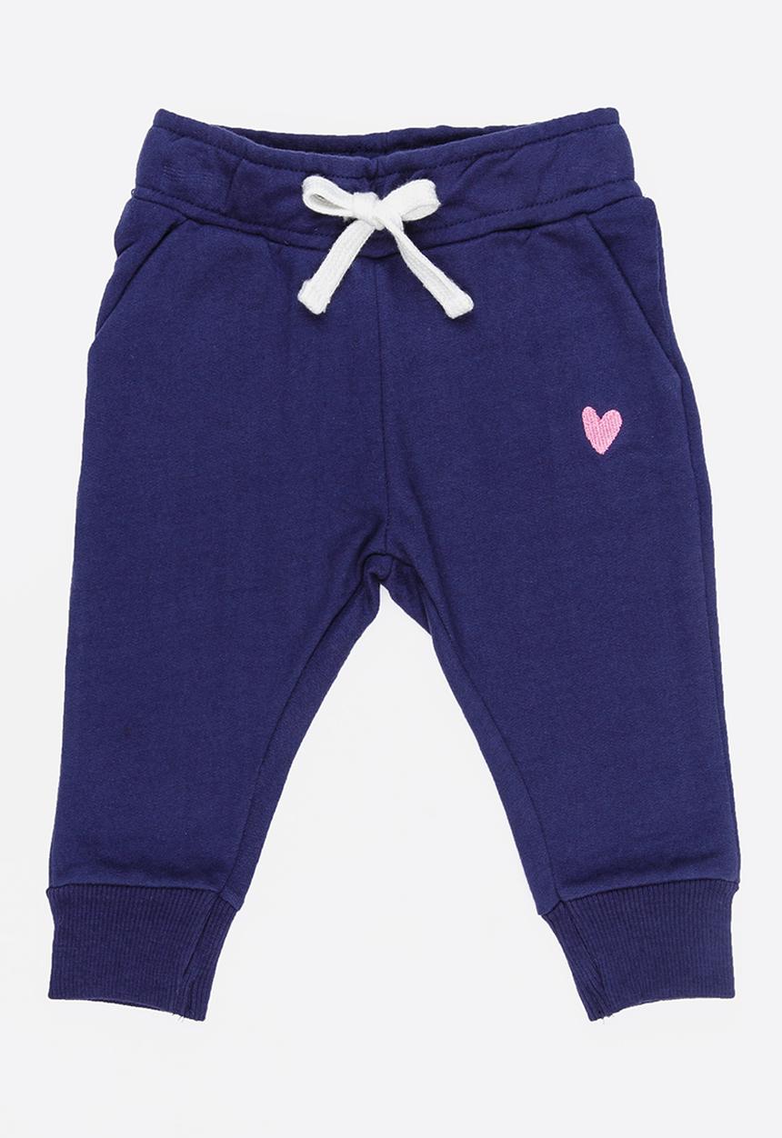 MINOTI - Basic Fleece Joggers Navy