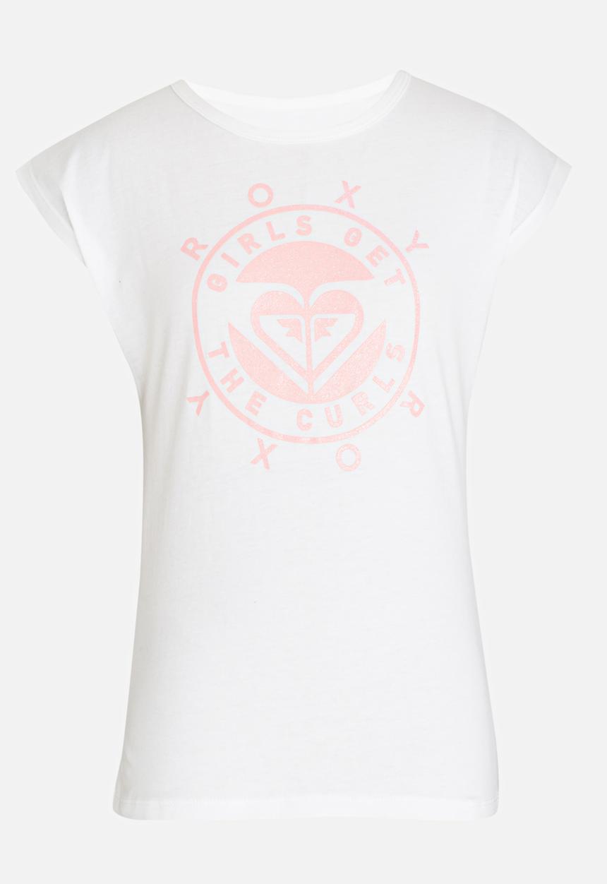 Roxy - Girls and Curls Tee 3 White