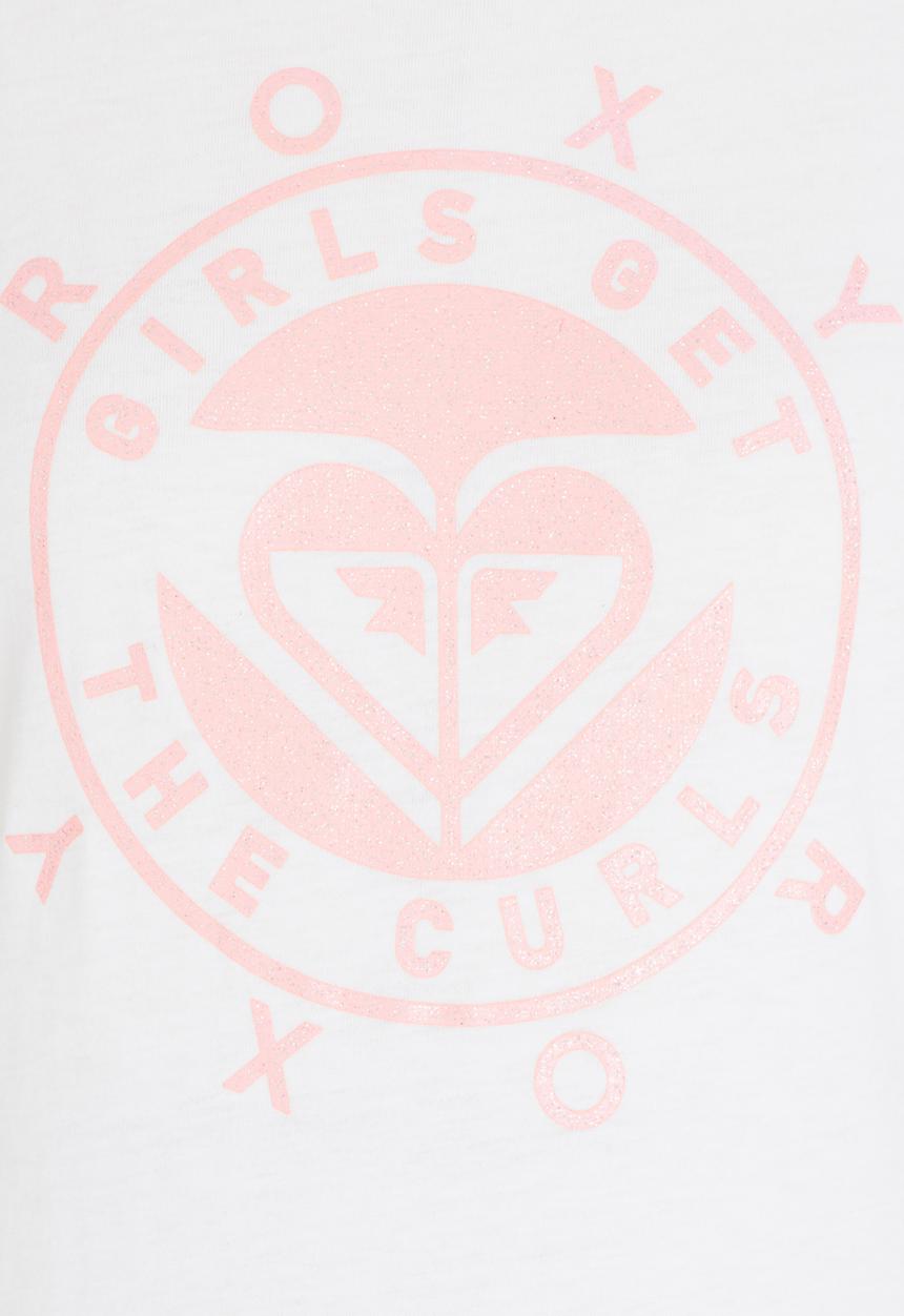 Roxy - Girls and Curls Tee 3 White