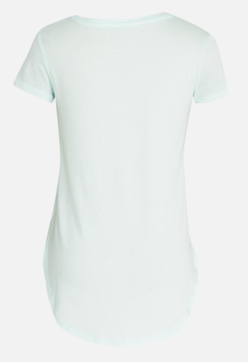 GUESS - Dotted Heart Tee Aqua