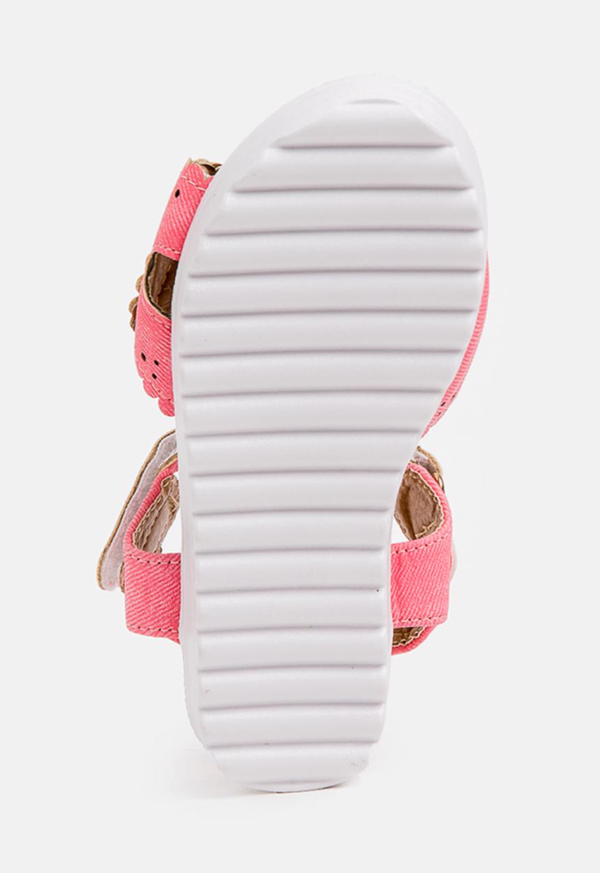 Pop Candy - Perforated detailed sandal - pink 
