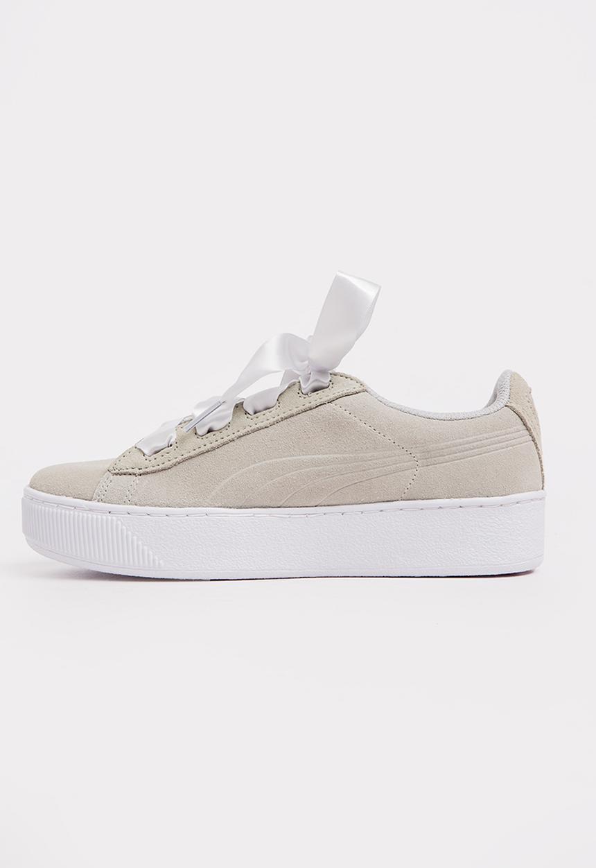 PUMA - Vikky Platform Ribbon  Sneaker Grey