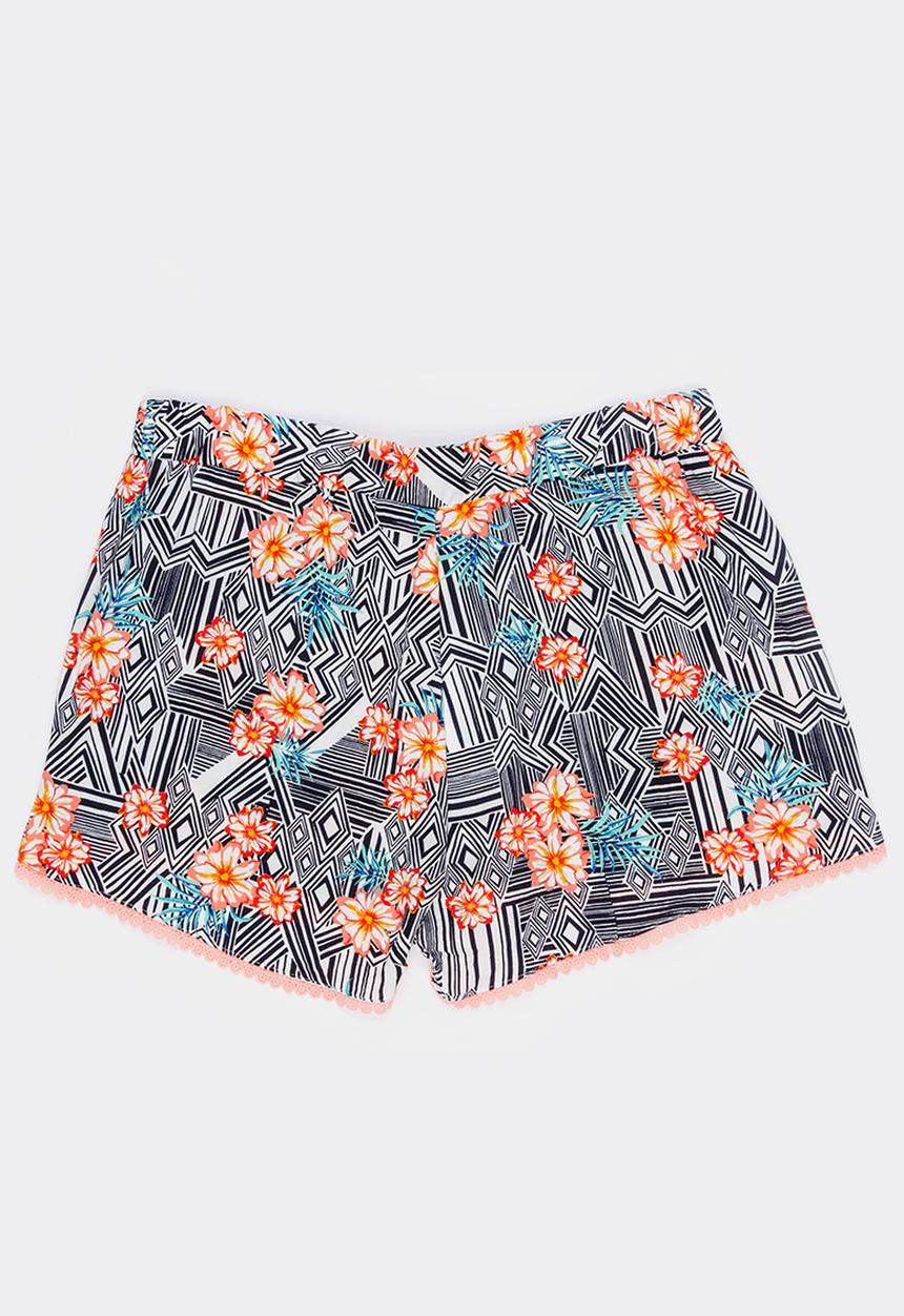 Pop Candy - Printed Shorts Multi-colour
