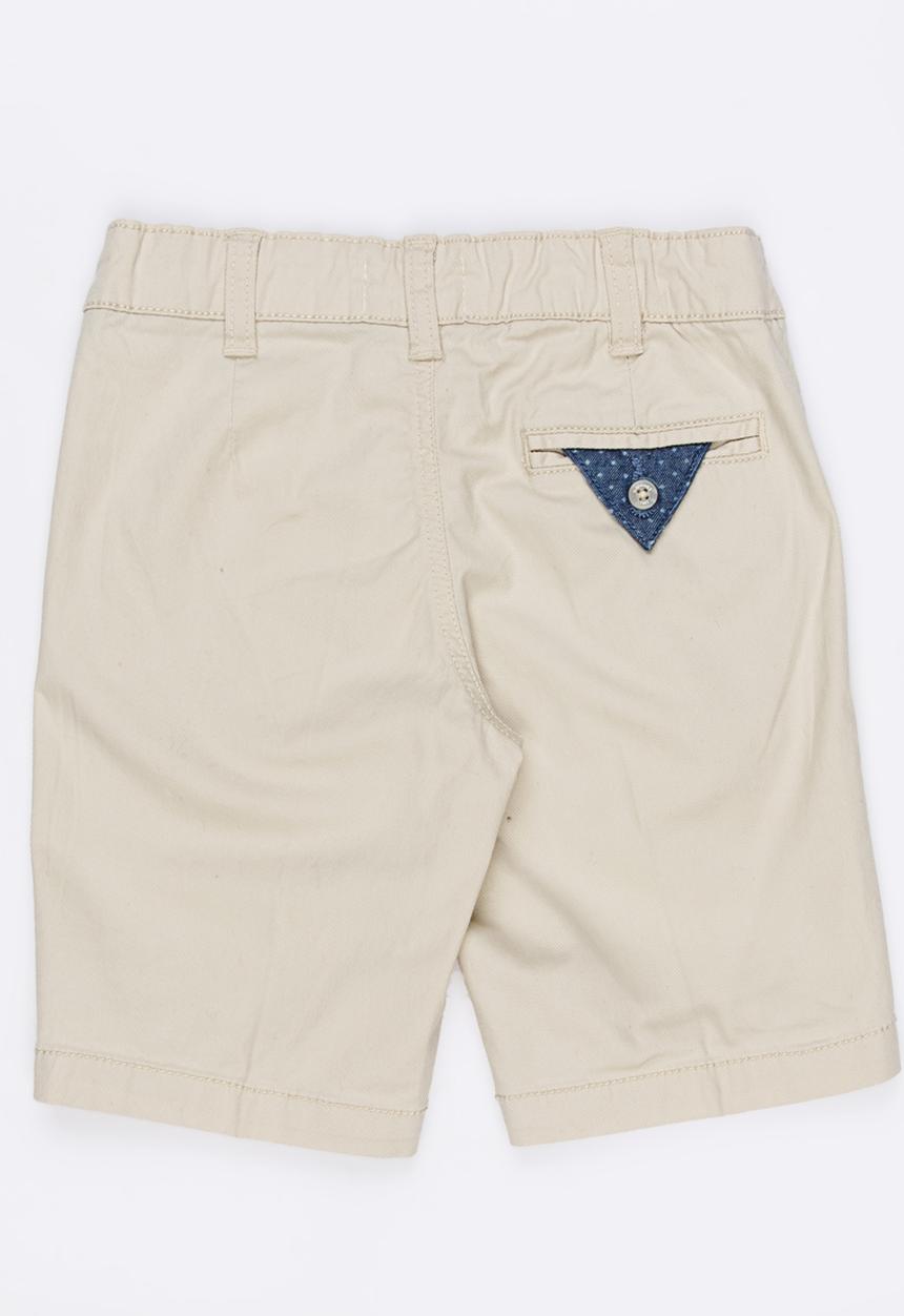 Pop Candy - Boys chino shorts - stone