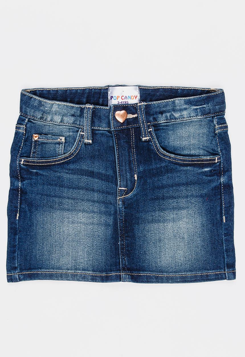 Pop Candy - Denim Skirt Blue