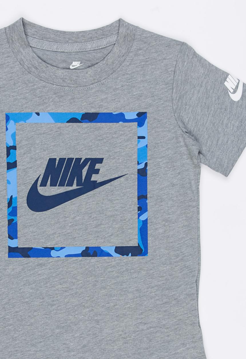 Nike - Nike Futura Camo Knit Tee Grey