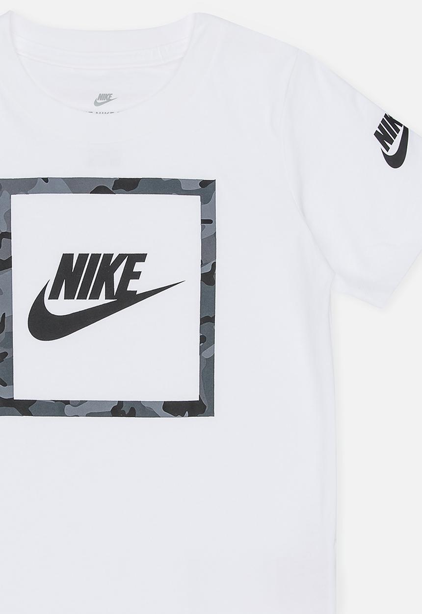 Nike - Nike Futura Camo Knit Tee White
