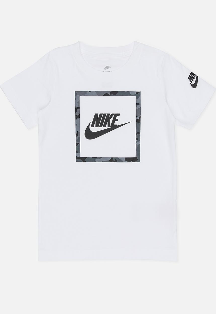 Nike - Nike Futura Camo Knit Tee White