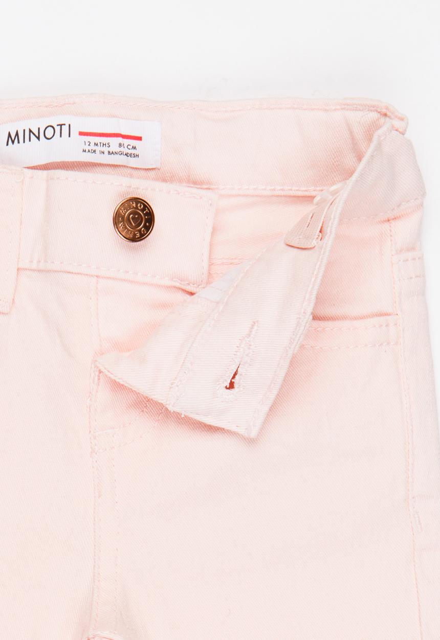 MINOTI - Basic Twill Jeans Pale Pink