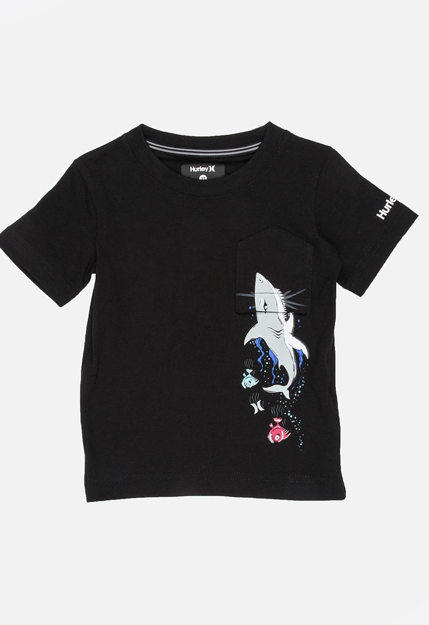 Hurley - Hurley Flipped Pocket Play Tee Black