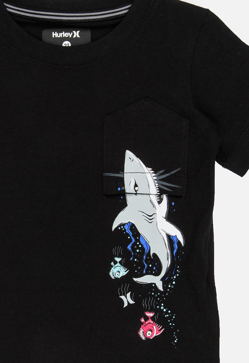 Hurley - Hurley Flipped Pocket Play Tee Black