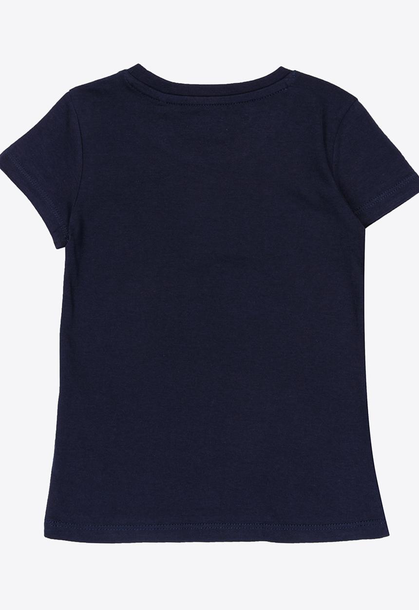 GUESS - Tri 3 Flower Tee Dark Blue