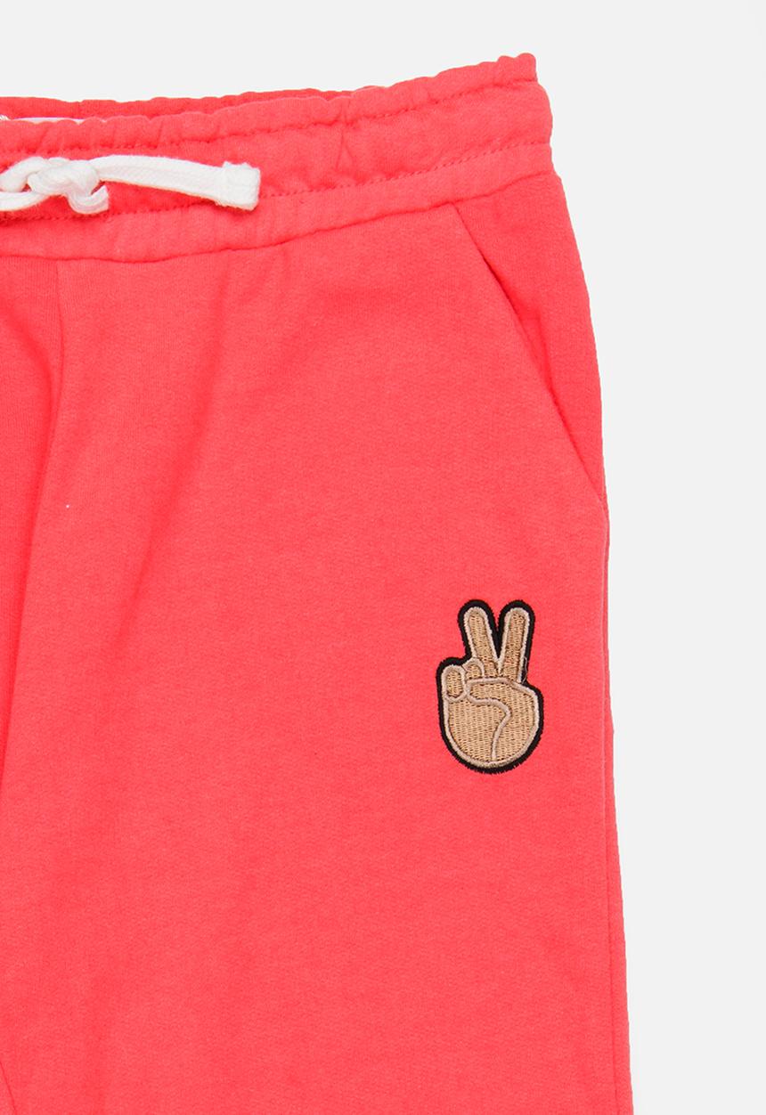 MINOTI - Basic Fleece Joggers Coral