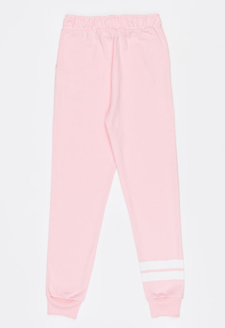 MINOTI - Basic Fleece Joggers Mid Pink