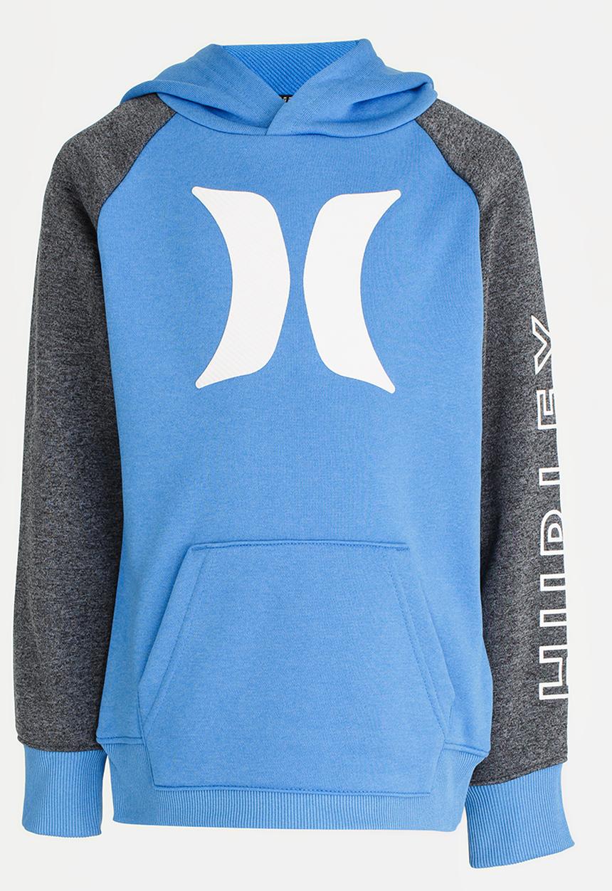 Hurley - Hurley Dri-Fit Solar Zip Front Hoodie Blue