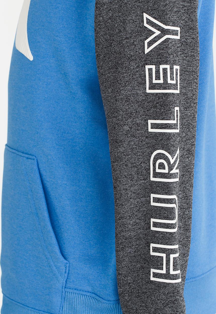 Hurley - Hurley Dri-Fit Solar Zip Front Hoodie Blue