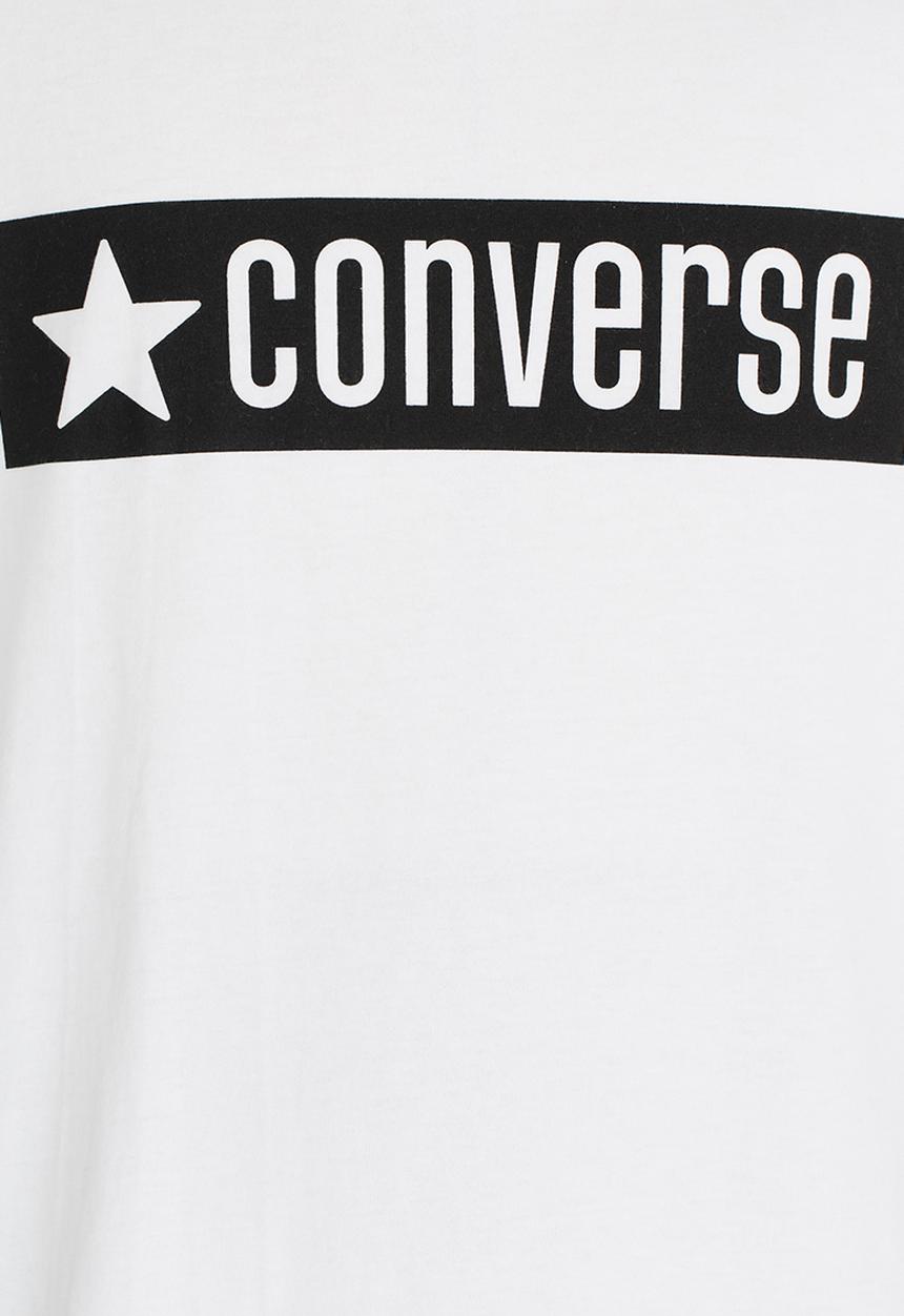 Converse - Converse Vintage Logo Ringer Tee White
