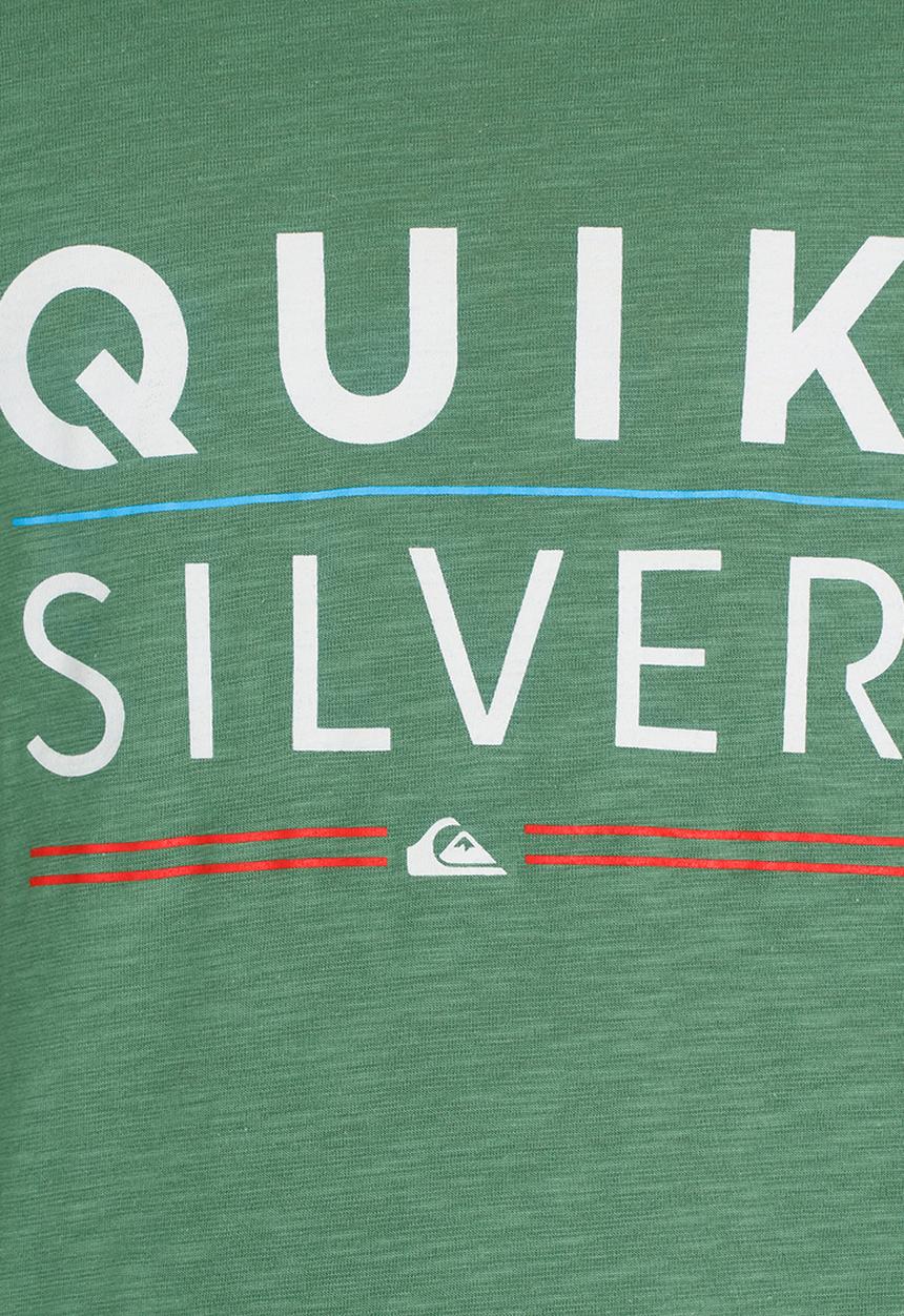Quiksilver - Fulled Stacked Boys 3 Tee Dark Green