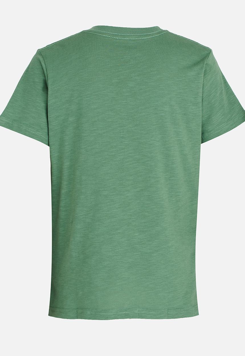 Quiksilver - Fulled Stacked Boys 3 Tee Dark Green