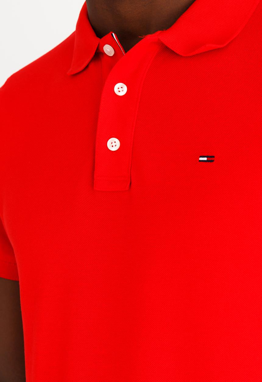 Tommy Hilfiger - Basic Polo Golfer Red