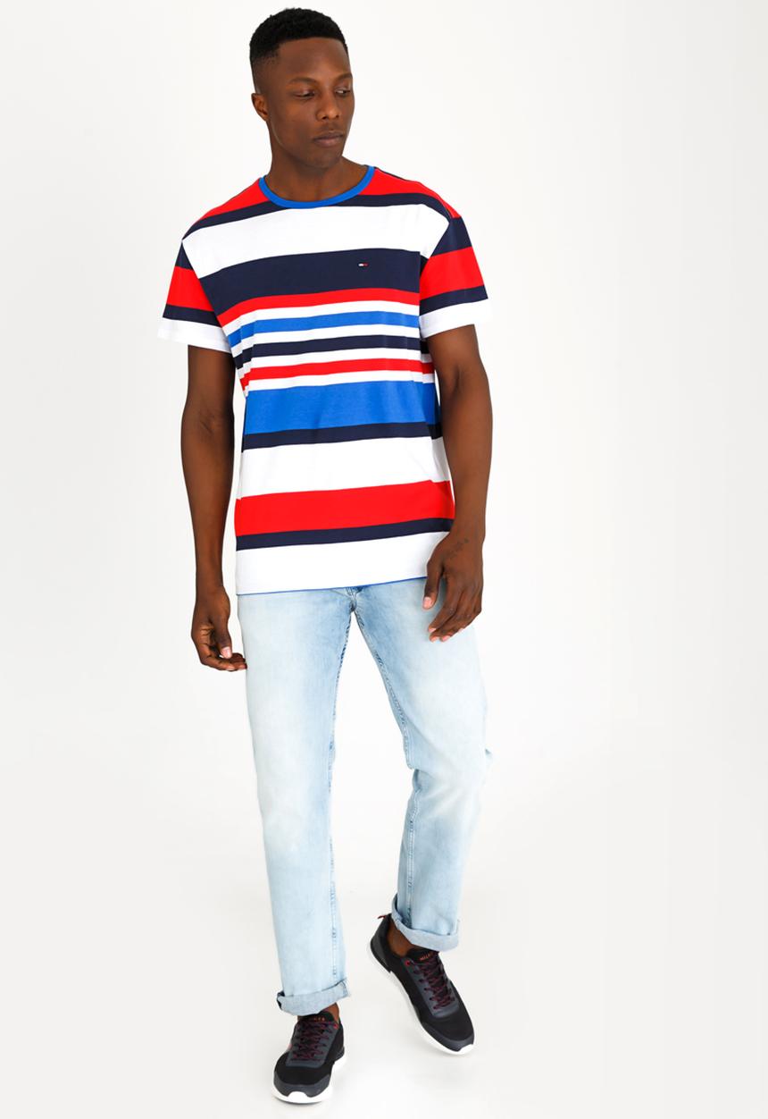 Tommy Hilfiger - Multi Stripe Tee Multi-colour