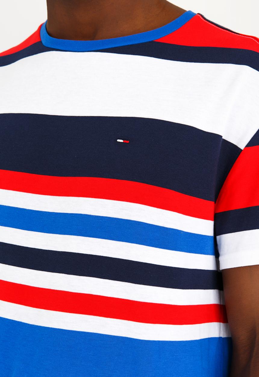 Tommy Hilfiger - Multi Stripe Tee Multi-colour